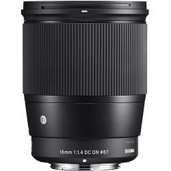 SIGMA OBJECTIF 16MM F/1.4 DC DN CONTEMPORARY