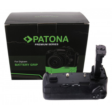 PATONA Premium Battery Grip BG-E22 for Canon EOS R for 2 x LP-E6N Batteries incl. wireless control