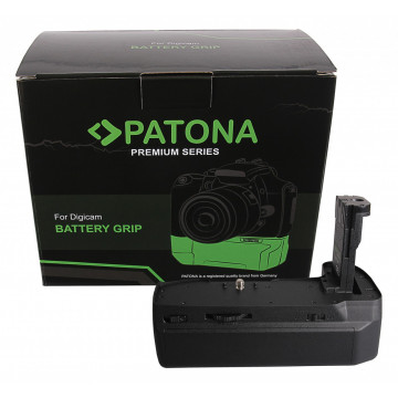 PATONA Premium Handgrip for Blackmagic 4K 6K for 3 Batteries LP-E6N incl. USB C Charger