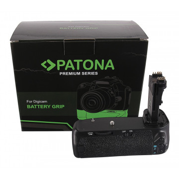 PATONA Premium Battery Grip f. Canon EOS 70D 80D BG-E14H f. 2 x LP-E6 batteries incl. IR wireless control