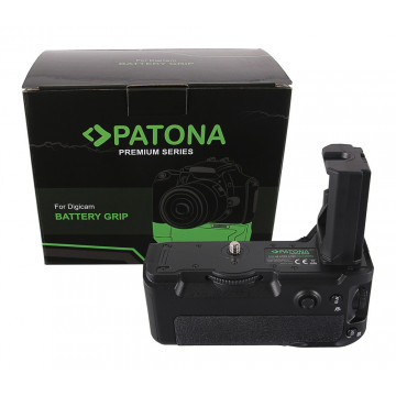 PATONA Premium Battery Grip f. Sony Alpha A7MIII A7RIII A7III A9 VG-C3EM f. 2 x NP-FZ100 batteries incl. IR wireless control