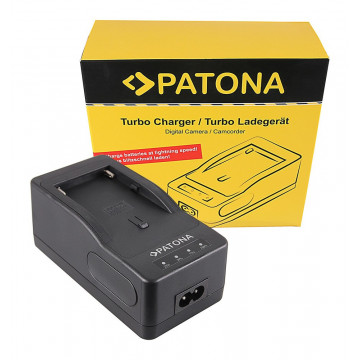 PATONA Turbo Charger f. Sony NP-F550 NP-F750 NP-F960 DCR-VX2100 HDR-FX1