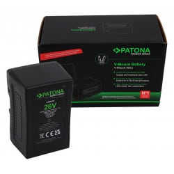 PATONA Premium Battery V-Mount 26V 302Wh f. LED Lamps and Video Cameras