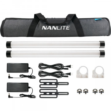 Nanlite Pavotube II 15X Dual Kit (w/ Battery)