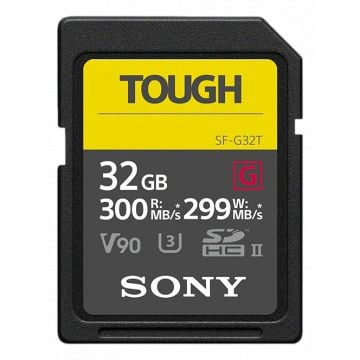 SONY CARTE SDHC SF-G TOUGH UHS-II 300MB/S