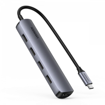 UGREEN HUB USB-C  5 en 1...