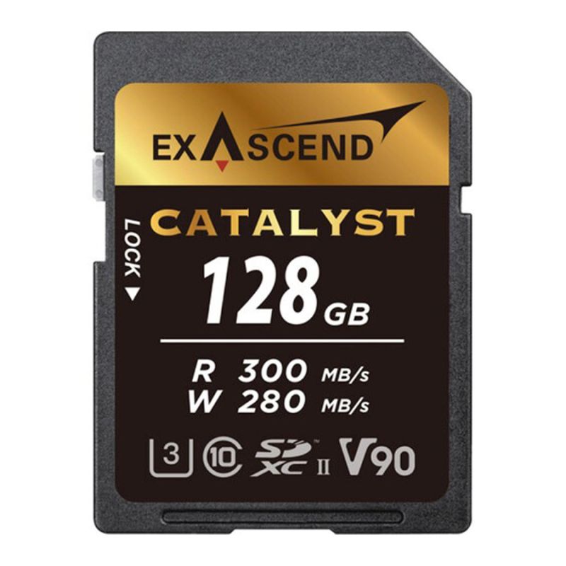 EXASCEND CARTE SD UHS II V90 CATALYST