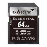 EXASCEND CARTE SDXC UHS II V90 ESSENTIAL