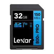 LEXAR CARTE SDHC PROFESSIONAL UHS-I 800X BLUE SERIE V-10