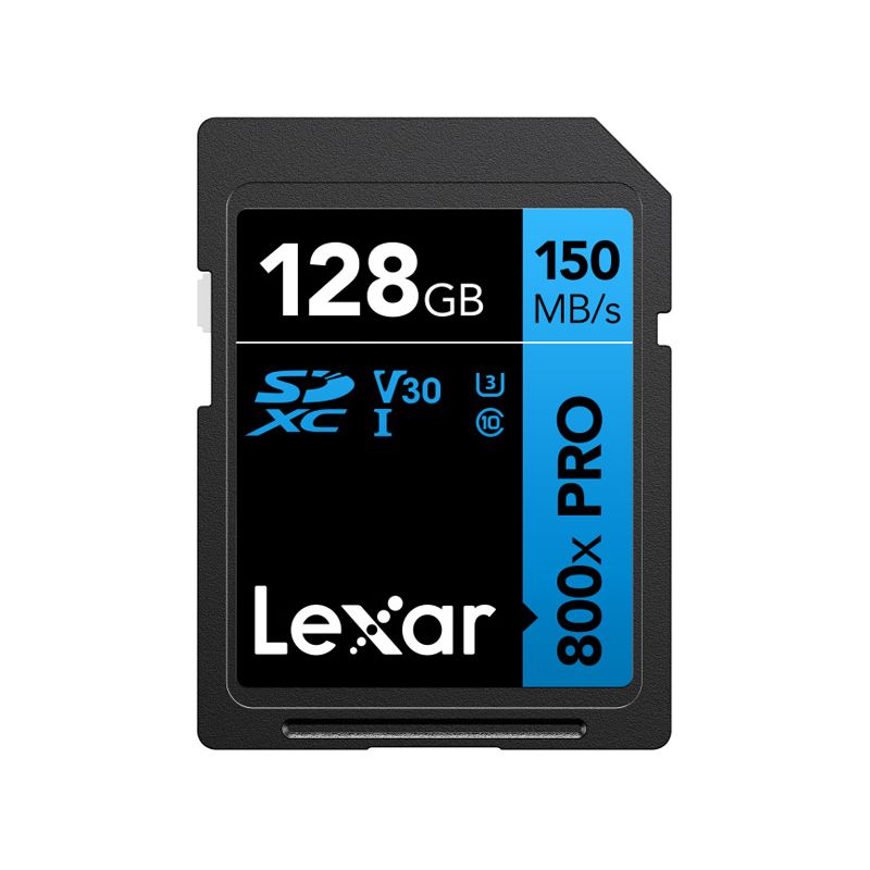 LEXAR CARTE SDXC PROFESSIONAL UHS-I 800X V-30 BLUE SERIE