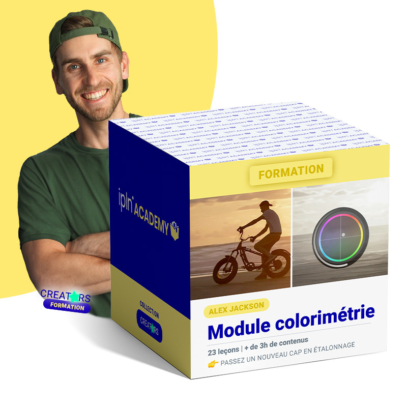 ALEX JACKSON FORMATION MODULE COLORIMÉTRIE SUR DAVINCI RESOLVE