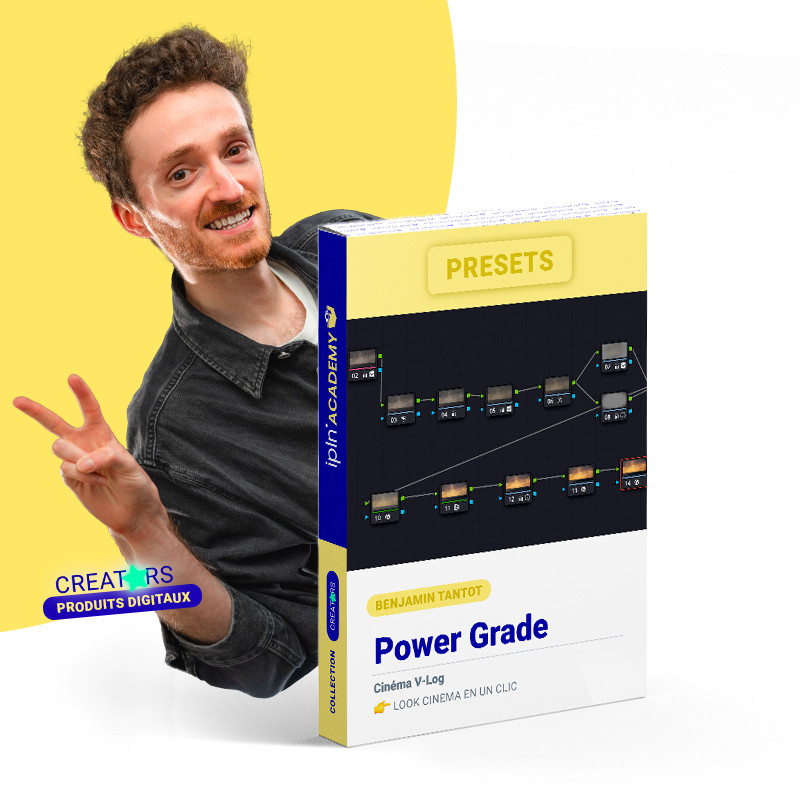 BENJAMIN TANTOT POWER GRADE CINEMA V-LOG