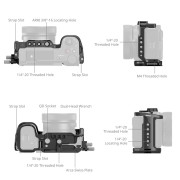 SMALLRIG CAGE KIT POUR SONY ZV-E10 II 4867