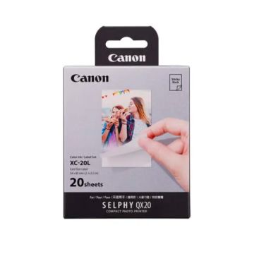 CANON PAPIER PHOTO INSTANTANÉ POUR SELPHY SQUARE QX20