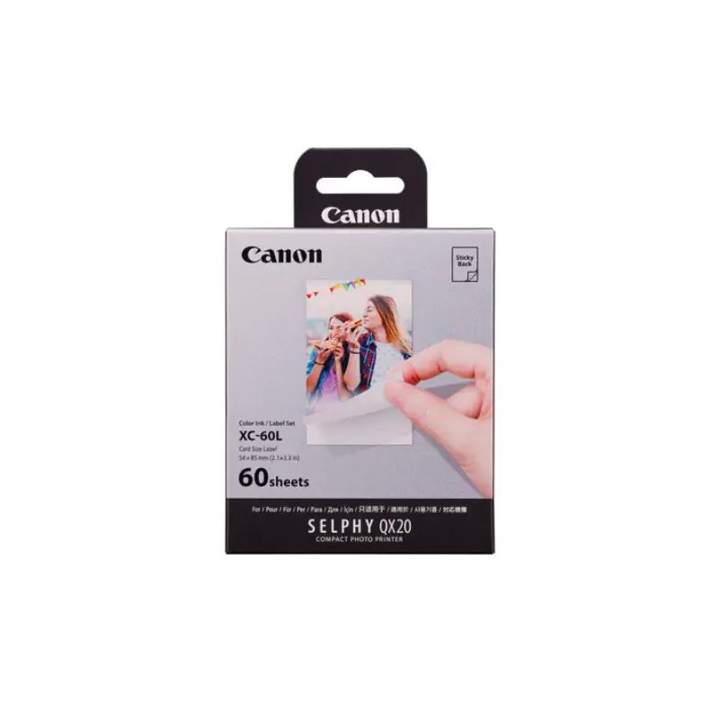 CANON PAPIER PHOTO INSTANTANÉ POUR SELPHY SQUARE QX20