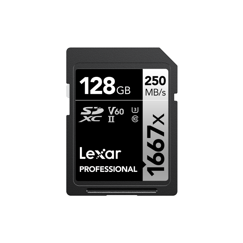 LEXAR CARTE MEMOIRE SD SILVER PRO UHS-I/II V30/60