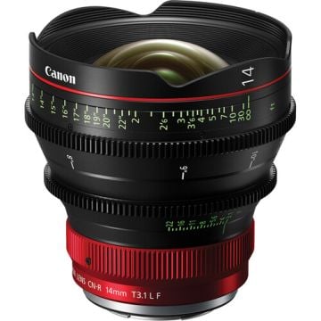 CANON OBJECTIF CINEMA PRIME CN-R 14MM T3.1 L F