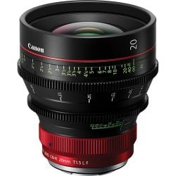 CANON OBJECTIF CINEMA PRIME CN-R 20MM T1.5 L F