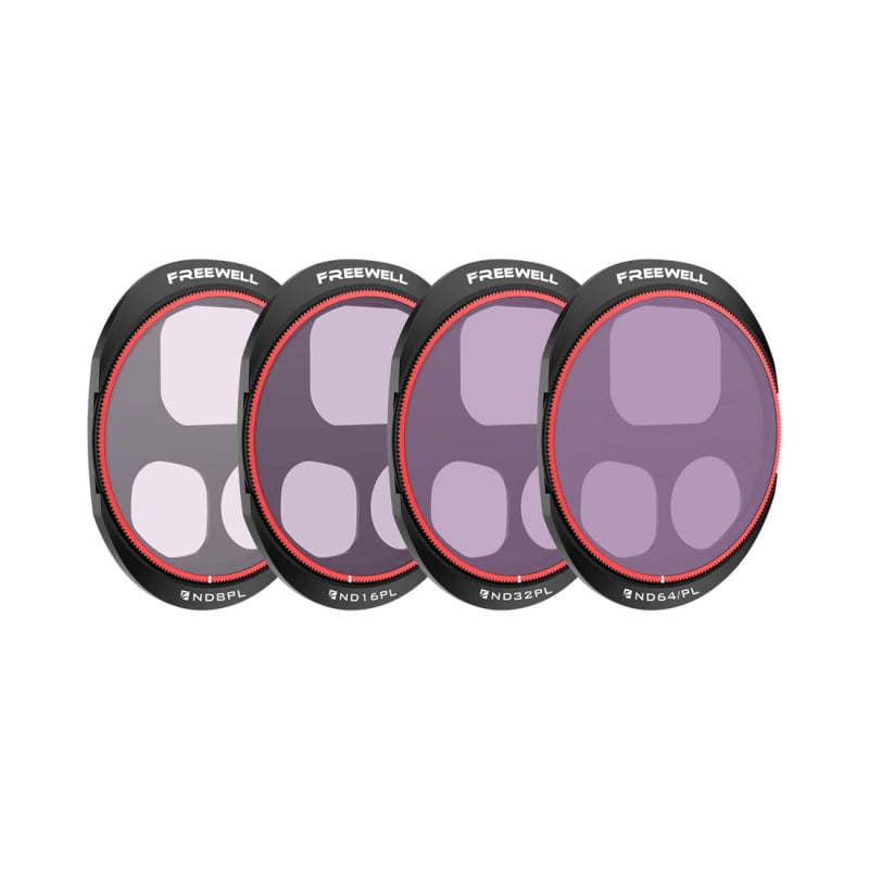 FREEWELL KIT DE 4 FILTRES ND/PL BRIGHT DAY POUR DJI MAVIC 4 PRO FREEWELL KIT DE 4 FILTRES ND/PL BRIGHT DAY POUR DJI MAVIC 4 PRO