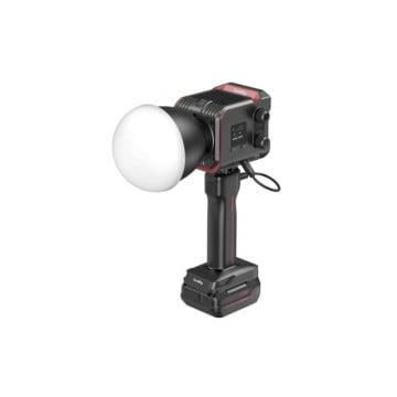 SMALLRIG 4897 KIT LED COB RC 100B + POIGNÉE BATTERIE